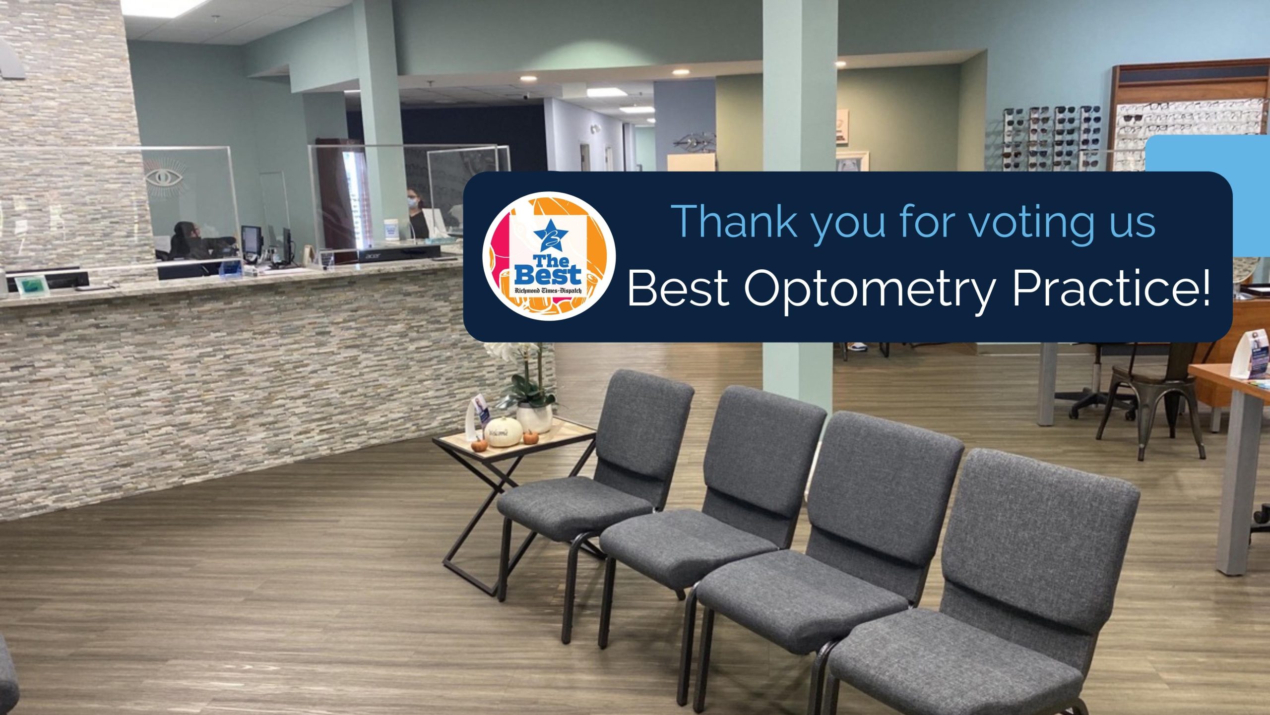 Thank you for voting us Best Optometry Practice!-6 Optometry - Hanover Family Eyecare