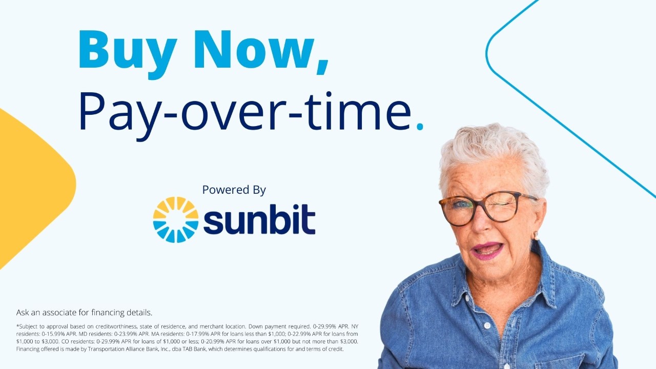 Sunbit Financing - Apply TODAY in 30 Seconds!