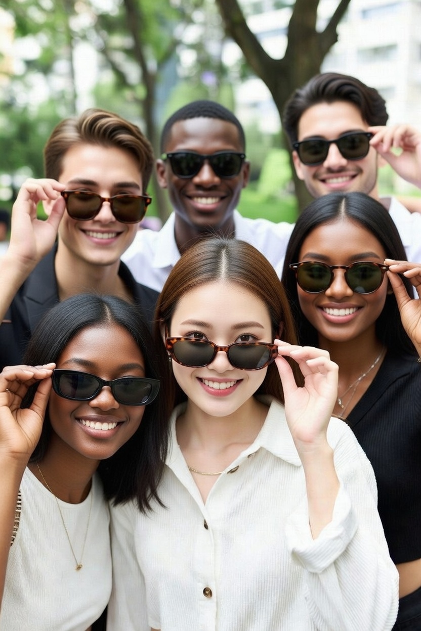 Sunglasses at DeVito and Martin